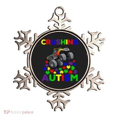 Autism Awareness Truck Crushing Autism For Ornament