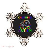 Autism Awareness Truck Crushing Autism For Ornament thumb 0