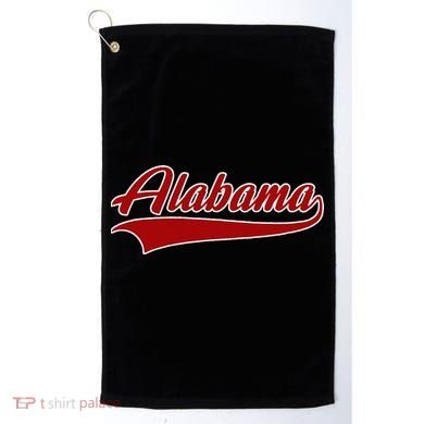 Alabama AL Throwback Golf Towel