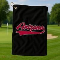Arizona AZ Throwback Golf Towel thumb 1