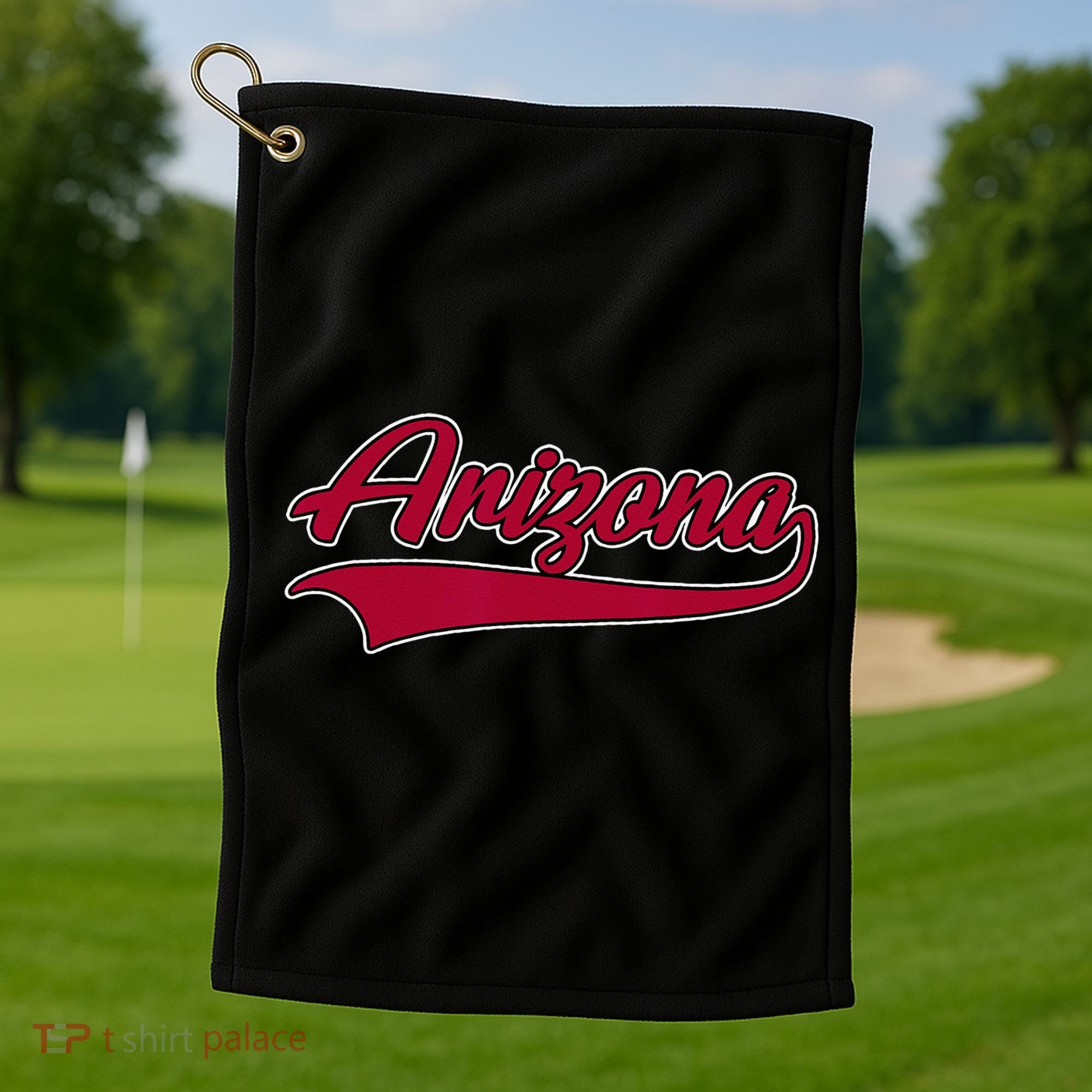 Arizona AZ Throwback Golf Towel