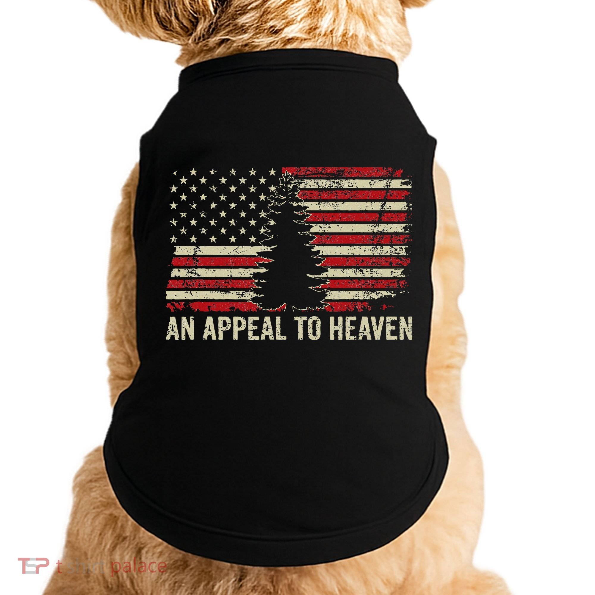 An Appeal To Heaven Usa Revolution Pine Tree American Flag Doggie Tank