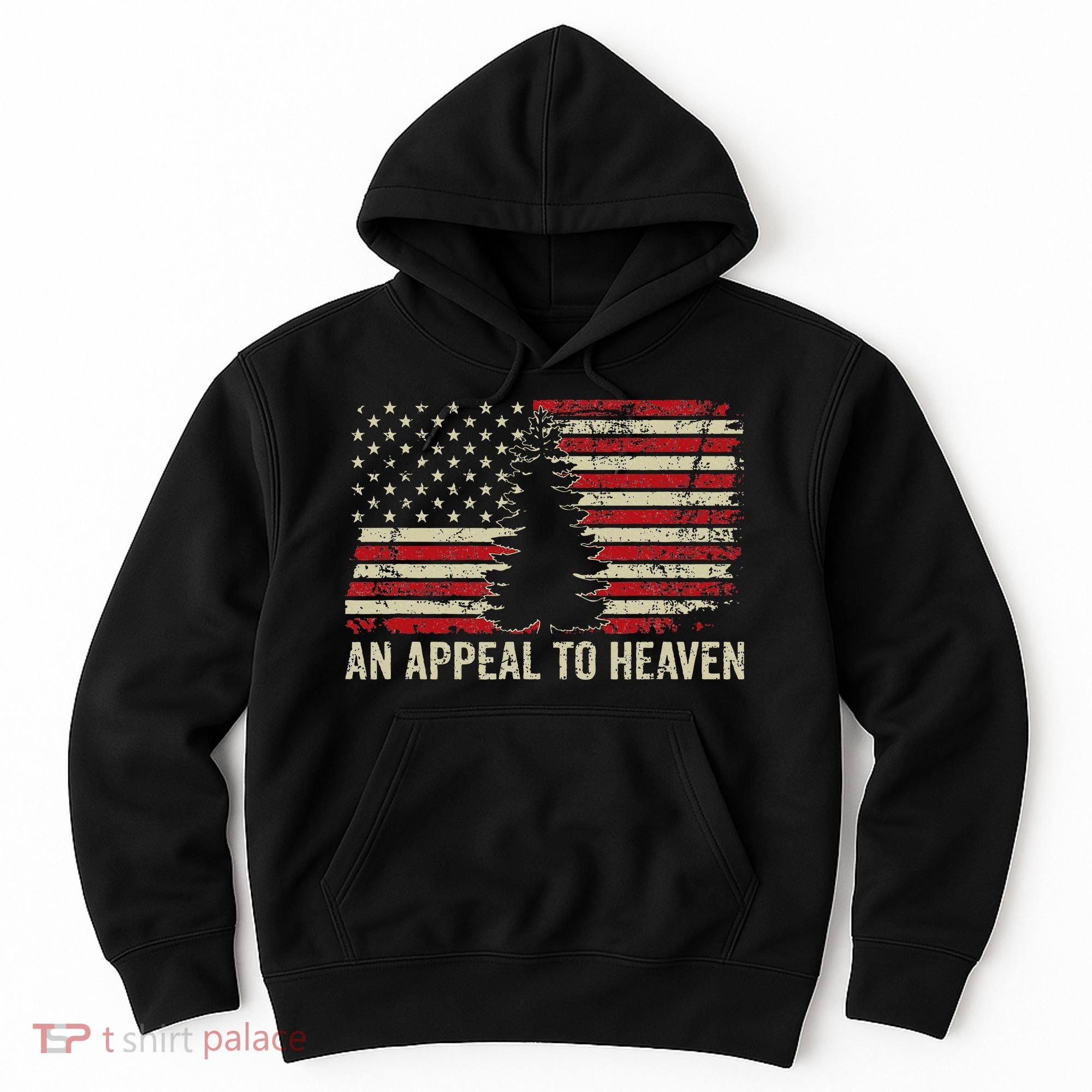 An Appeal To Heaven Usa Revolution Pine Tree American Flag Hoodie