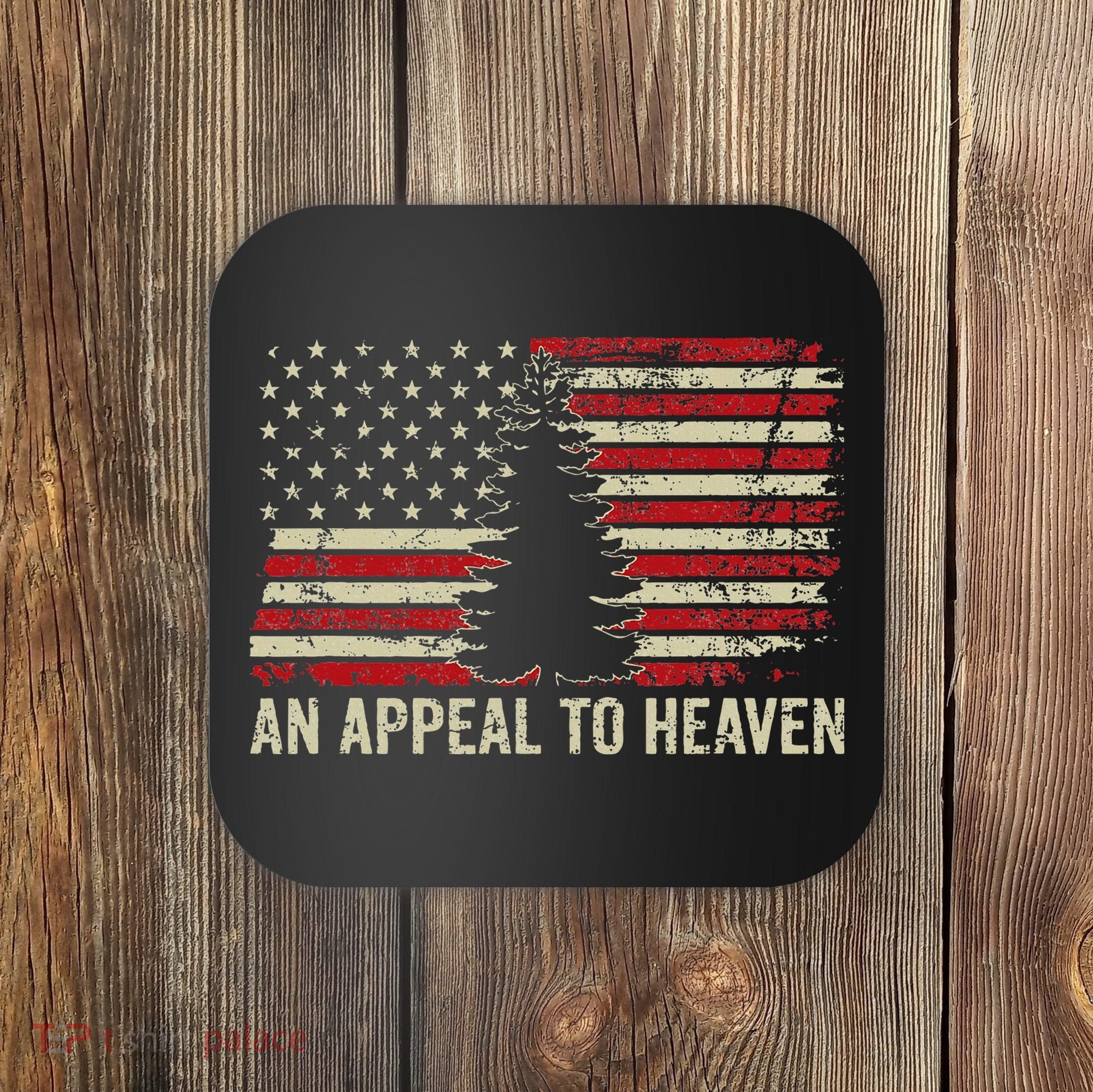 An Appeal To Heaven Usa Revolution Pine Tree American Flag Coaster