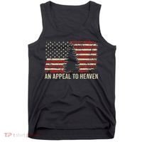 An Appeal To Heaven Usa Revolution Pine Tree American Flag Tank Top thumb 0