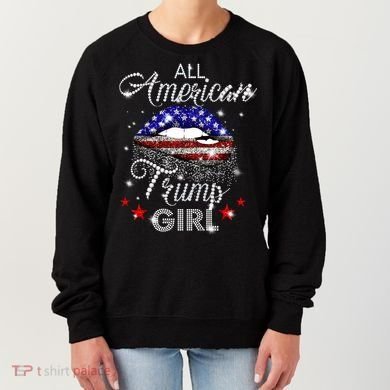 All American Trump Cool Gift Women's Sweatshirt