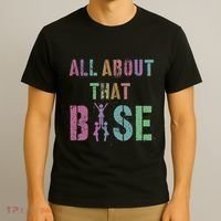 All About That Base Cheerleading Team Cheer Squad T-Shirt thumb 3