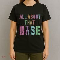 All About That Base Cheerleading Team Cheer Squad T-Shirt thumb 4