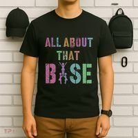 All About That Base Cheerleading Team Cheer Squad T-Shirt thumb 6