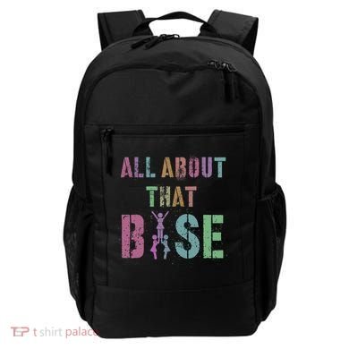 All About That Base Cheerleading Team Cheer Squad Backpack