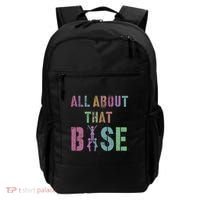 All About That Base Cheerleading Team Cheer Squad Backpack thumb 0