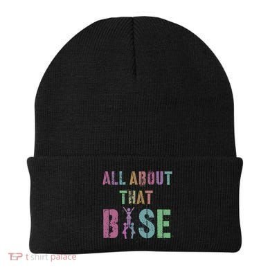 All About That Base Cheerleading Team Cheer Squad Beanie