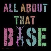 All About That Base Cheerleading Team Cheer Squad Coaster thumb 2
