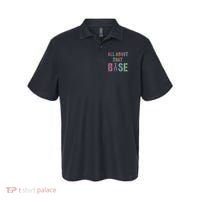 All About That Base Cheerleading Team Cheer Squad Polo thumb 0