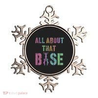 All About That Base Cheerleading Team Cheer Squad Ornament thumb 0