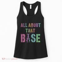 All About That Base Cheerleading Team Cheer Squad Women's Tank Top thumb 0