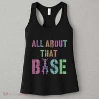 All About That Base Cheerleading Team Cheer Squad Women's Tank Top thumb 3