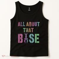 All About That Base Cheerleading Team Cheer Squad Tank Top thumb 2