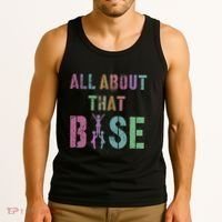 All About That Base Cheerleading Team Cheer Squad Tank Top thumb 3