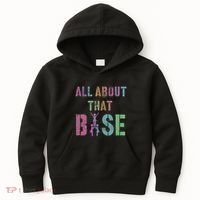 All About That Base Cheerleading Team Cheer Squad Kids Hoodie thumb 0