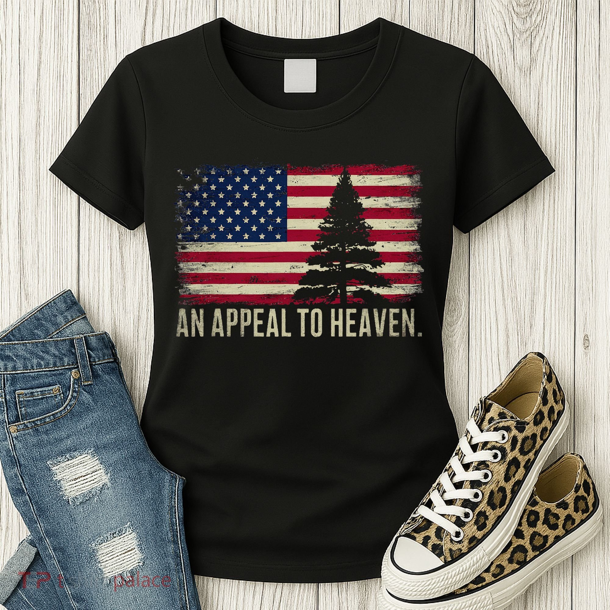 An Appeal To Heaven Patriotic And Inspirational Women's T-Shirt