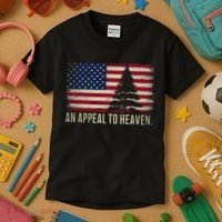 An Appeal To Heaven Patriotic And Inspirational Kids T-Shirt thumb 3