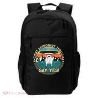 Ancient Astronaut Theorists Say Yes Aliens Backpack thumb 0