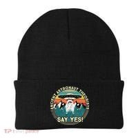 Ancient Astronaut Theorists Say Yes Aliens Beanie thumb 0