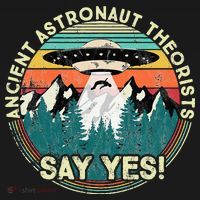 Ancient Astronaut Theorists Say Yes Aliens Mousepad thumb 1