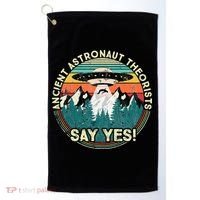 Ancient Astronaut Theorists Say Yes Aliens Golf Towel thumb 0
