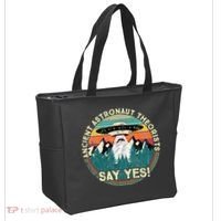 Ancient Astronaut Theorists Say Yes Aliens Tote Bag thumb 2