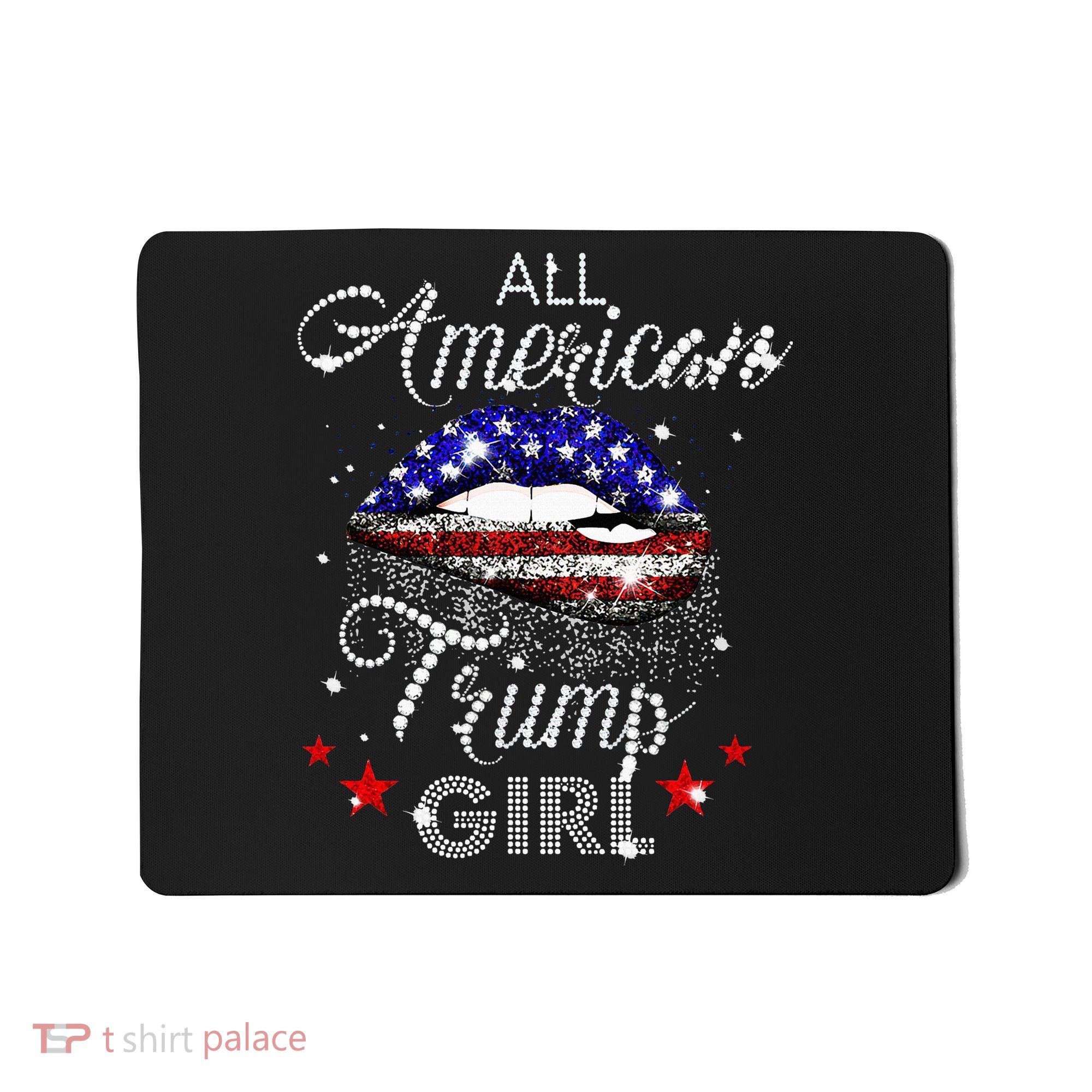 All American Trump Girl Mousepad