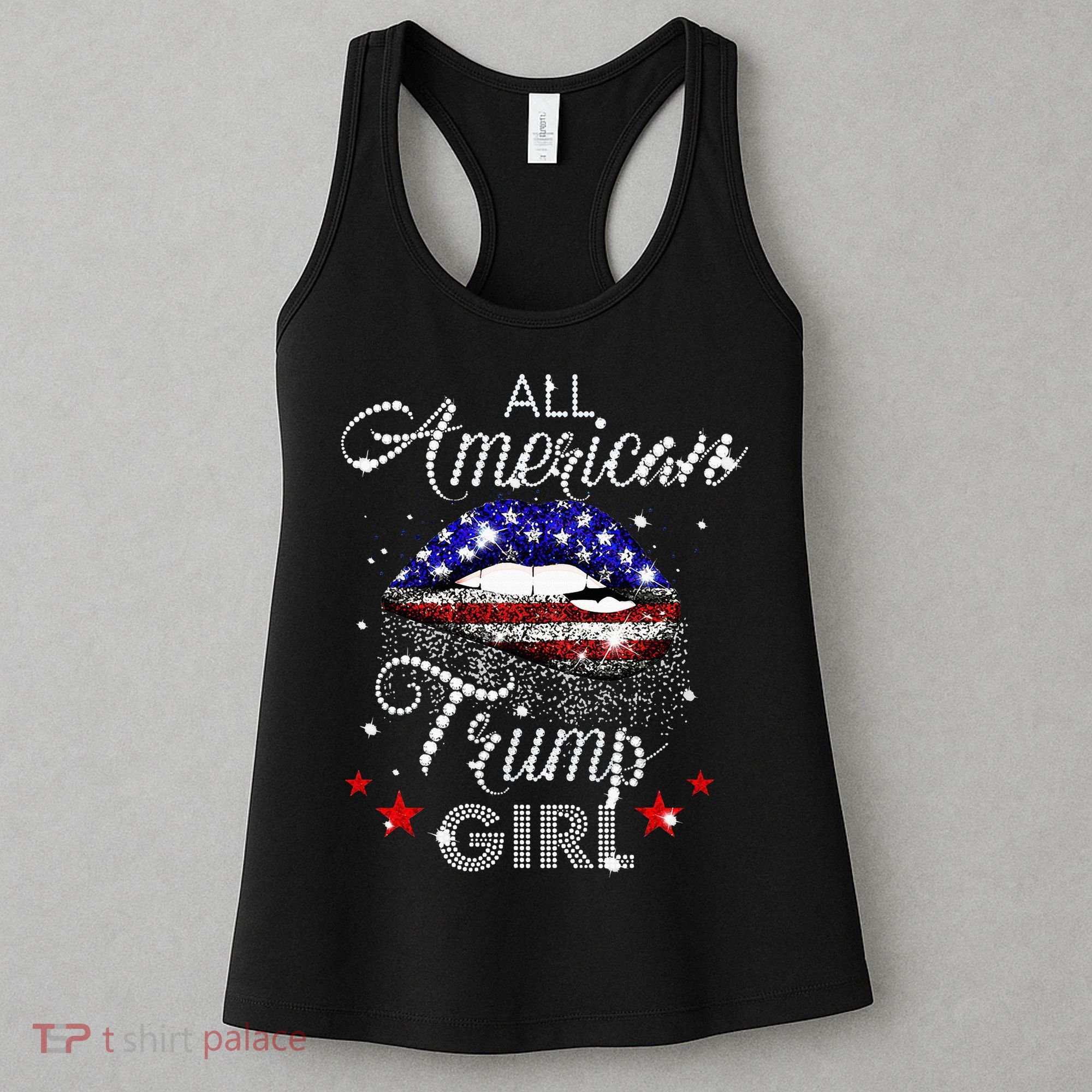 All American Trump Girl Women's Tank Top