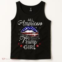 All American Trump Girl Tank Top thumb 2