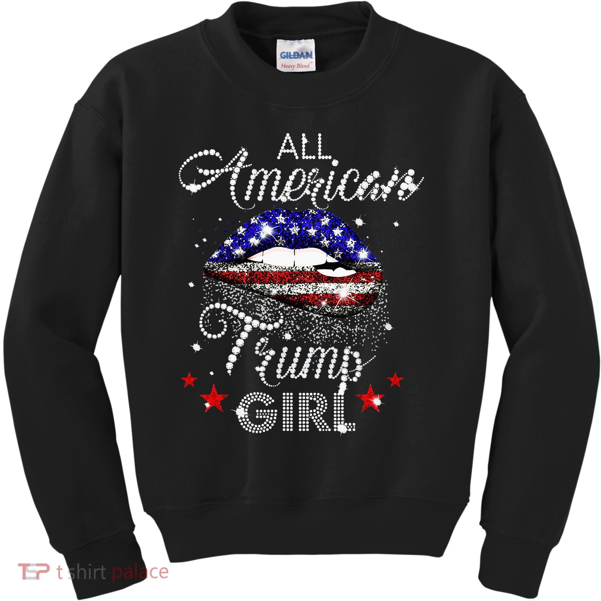 All American Trump Girl Kids Sweatshirt