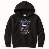 All American Trump Girl Kids Hoodie thumb 0