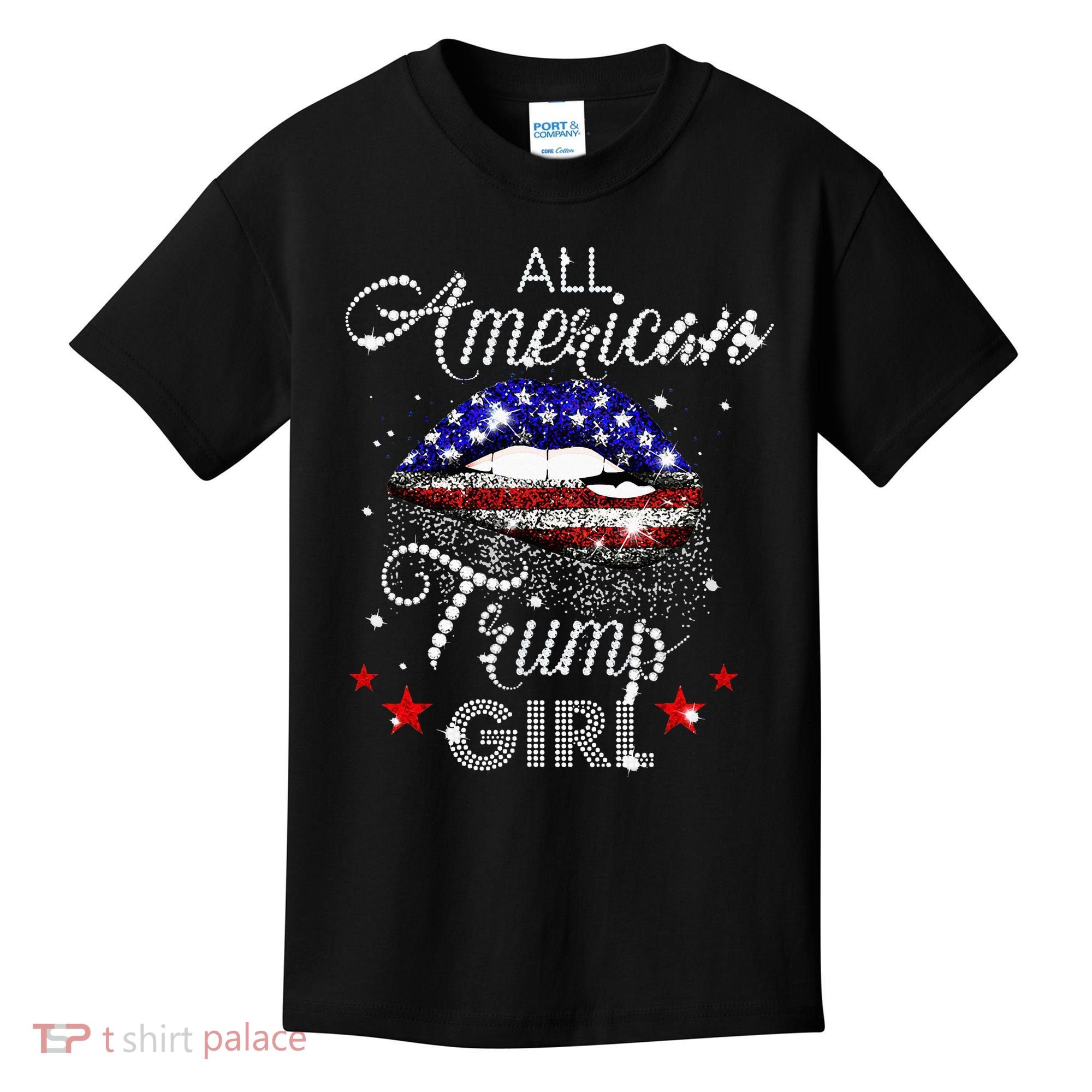 All American Trump Girl Kids T-Shirt