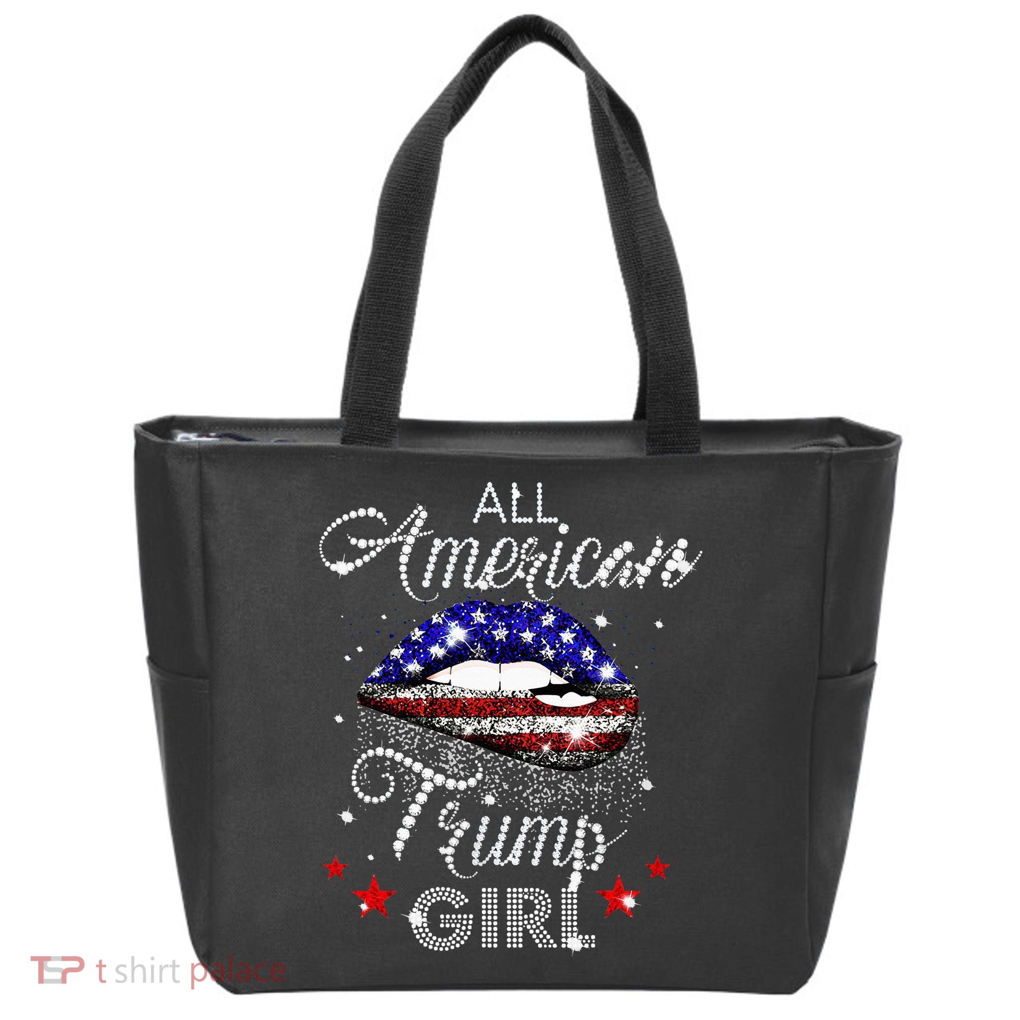 All American Trump Girl Tote Bag