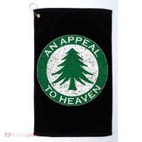 An Appeal To Heaven Flag Pine Tree Flag Roundel New England Golf Towel thumb 0