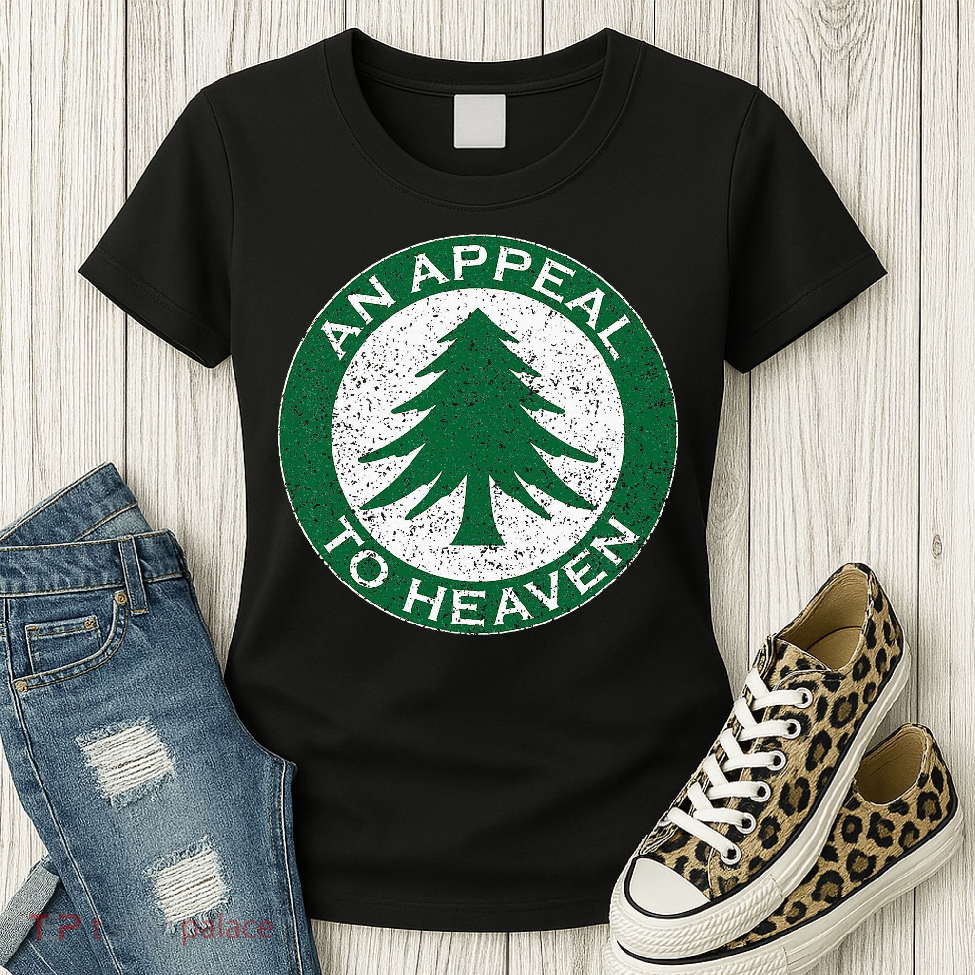 An Appeal To Heaven Flag Pine Tree Flag Roundel New England Women's T-Shirt