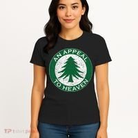 An Appeal To Heaven Flag Pine Tree Flag Roundel New England Women's T-Shirt thumb 4