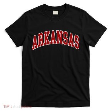 Arkansas Ar Throwback Design Print Classic T-Shirt