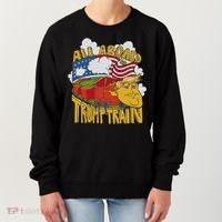 All Aboard Trump Train Women's Sweatshirt thumb 0