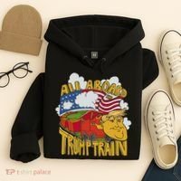 All Aboard Trump Train Hoodie thumb 4