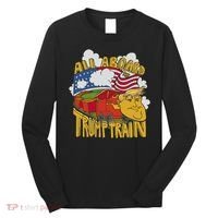 All Aboard Trump Train Long Sleeve Shirt thumb 0