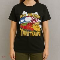 All Aboard Trump Train T-Shirt thumb 4
