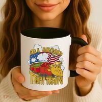All Aboard Trump Train Coffee Mug thumb 3