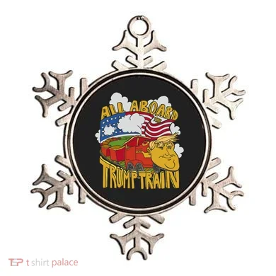 All Aboard Trump Train Ornament