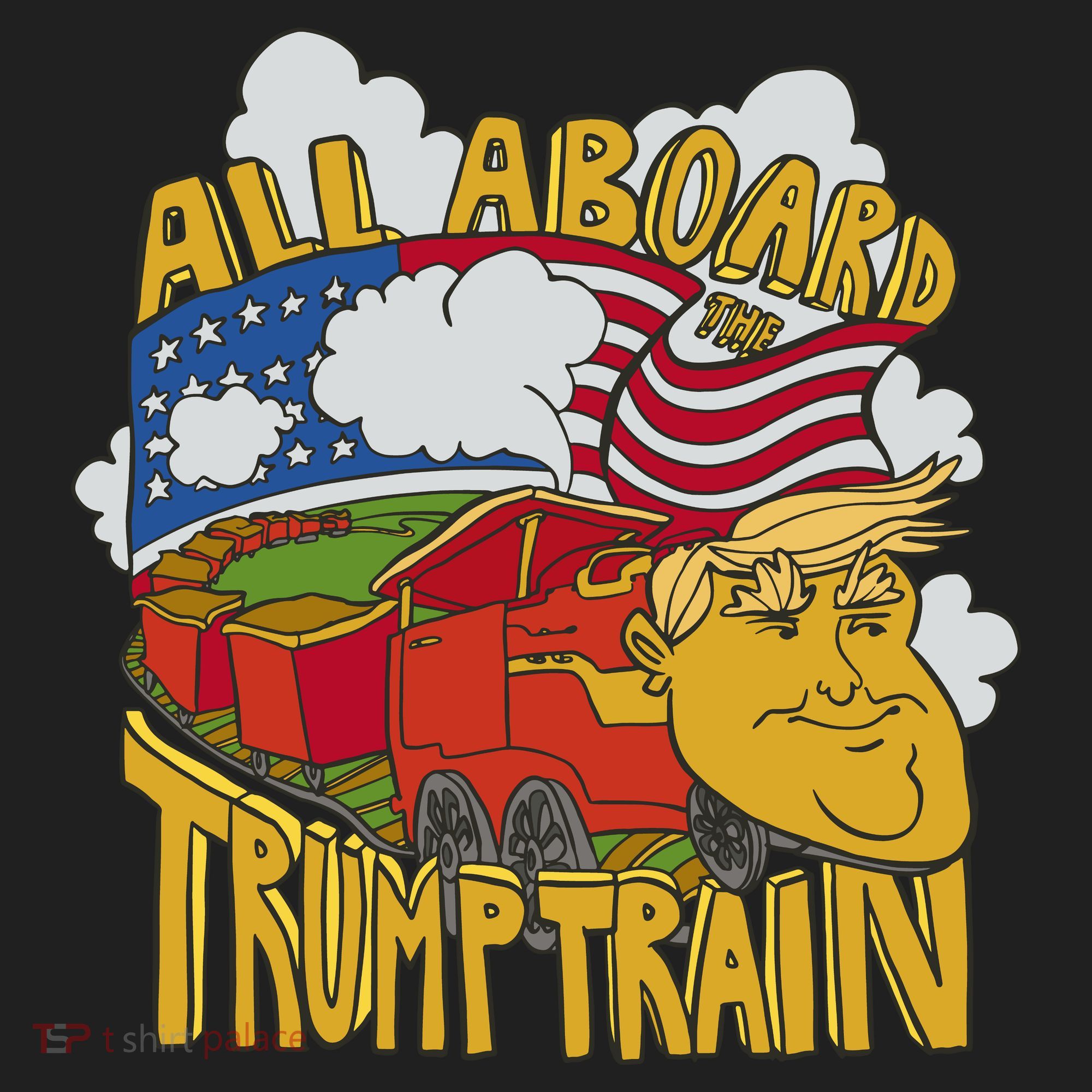 All Aboard Trump Train Hat