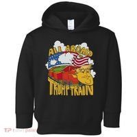 All Aboard Trump Train Toddler Hoodie thumb 0